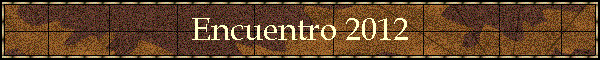 Encuentro 2012