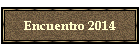 Encuentro 2014